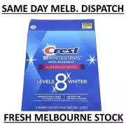Crest 3D 28 x Glamorous White Teeth Whitening Strips 14 Pouches - 1/2/3 Pack