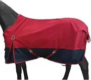 600D 3000mm/3000mvp Super Waterproof & Breathable Horse Rain Sheet Turnout Blanket Sheet for Horse with Leg Straps -no Fill