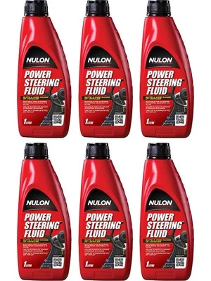 6 x Nulon Power Steer Fluid 1L PSF-1 fits Ford Falcon 4.9 XW Panel Van V8 302ci