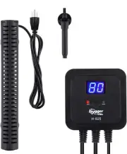 hygger 200W Aquarium Heater with LED Digital Temperature Controller,...