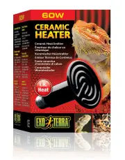 Exo Terra 60 Watt Ceramic Heater Bulb Sun Light Heat Emitter for Reptiles