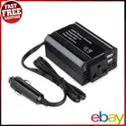 150W Pure Sine Wave Inverter Small Portable 12V 110V/220V EU US Plug Socket
