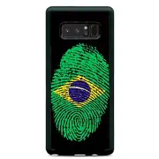 Brazil Flag Fingerprint Case Cover Samsung Galaxy S23 S22 Plus Ultra S21+ S20