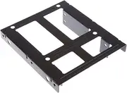 2Slot 2.5'' SSD to 3.5'' HDD Bay Tray Mount Adapter Caddy Bracket Holder