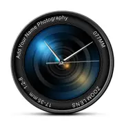 Camera Lens Wall Clock Photography Pictures Images Zoom Color Photo Iso Exposure