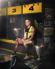 AFL FOOTBALL RICHMOND TIGERS DUSTIN champion team PLAYER POSTER,BARGAIN,MARTIN,1