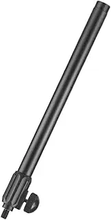 Abaodam Telescopic Boom Arm Extendable Microphone Stand Easy Installation with Screw Adapter Suitable for Live Streaming Recording and Music Performance