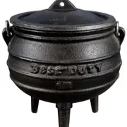 Best Duty - Potjie Pot (3-Legged) - Oil-Cured - Size 1/2