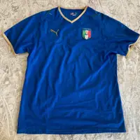 在飛比找蝦皮購物優惠-Puma 2008 義大利國家隊 Italy 主場足球衣