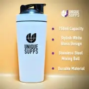 750ml METAL SHAKER BOTTLE with mixing ball