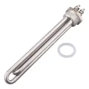 12V 700W Immersion Heater Submersible Water Heater Element Stainless Steel He...