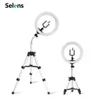 10" Dimmable LED Ring Light Tripod Stand for Youtube TikTok Phone Live Selfie
