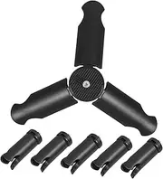 SHINEOFI Portable Tripod Stand for Smartphones DSLR Cameras Camera Mount Adapter with Screw Lightweight Stable Design for Easy Photography Video Recording