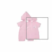 Kissy Kissy Nomad Narwhales Terry Hooded Playsuit 0-3m New with Tags