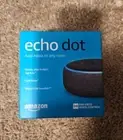 Amazon Echo Dot 3rd Generation Alexa Voice Media Device Charcoal Free Shipping!