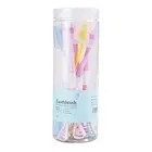 8pcs/set Adult Toothbrush Non-slip Handle Remove Bad Breath Adult Bamboo Tongue