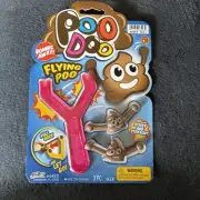 Toy Toys POO DOO Sticky Stretchy FLYING POO poop BOMBS AWAY Ja-Ru Inc.