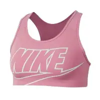 在飛比找Yahoo!奇摩拍賣優惠-NIKE 女款 運動內衣 中度支撐 Swoosh Bra 粉