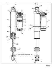 Polaris Body, Genuine OEM Part 1501036, Qty 1