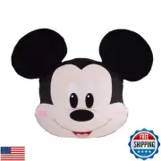 Disney Classics Character Heads, Mickey Mouse, 13-Inch Plushie, Soft Pillow B