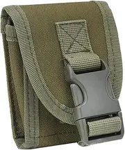 Nylon Green Outdoor Sports Multifunction Multi Purpose Cigarettes Lighter Pouch Bag Quality Lightweight for Camping Backpacking Travel Fishing