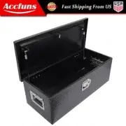 30" Aluminum Tool Box Truck Underbody Trailer Home Storage Under Bed w/ Lock New