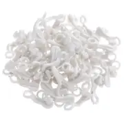 50Pcs Ceiling Roller Track Hook Rod Slides Curtain Track Glider