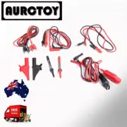 Multimeter test lead Set probe Alligator clip for Fluke Meter Victor AU seller