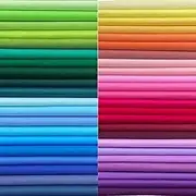 HANPATQUI 50PCS 8 x 8 inch Solid 100% Cotton Fat Quarters Fabric for Sewing and Quilting Bundles Precut Fabric Square for DIY Craft Patchwork