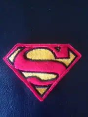 iron on/sew on superman badge