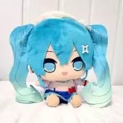 Vocaloid Hatsune Miku Kyurumaru Chibi Anime Plush Tropical Cream Soda Ver. 12"
