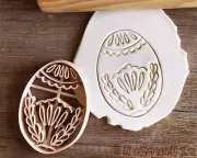 Easter Egg Cookie Cutter Decoration Sweet Holiday Bunny Pastry Fondant Dough