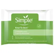 Simple Kind to Skin Facial Cleansing Wipes Cleanser & Makeup Remover Cleansing R