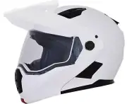 AFX FX-111 Dual Sport Modular Helmet White