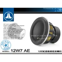 在飛比找蝦皮購物優惠-音仕達汽車音響 美國 JL AUDIO 12W7 AE 12