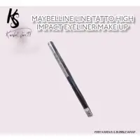 在飛比找蝦皮購物優惠-Maybelline 紋身線高衝擊眼線筆化妝