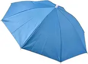 Hands Umbrella - Fishing Umbrella Hat with Elastic Band - UV Protection Umbrella Cap Adjustable Headwear for Fishing Golf Camping Beach Gardening Sunshade Outdoor