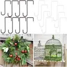 Multifunction Metal Indoor Outdoor Plant Pot Bracket Bird Feeders Fence Hook