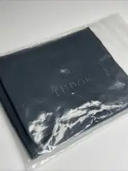 Authentic Tudor Black Microfiber Cleaning Polishing Cloth Apx. 12.5" x 13.5"