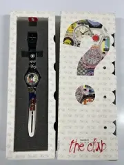 Unused Napoleon Nap 1769 SWATCH watch in Club Mystery Box 1993 NEW BATTERY