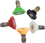 Double Turbo Nozzle, Pressure Washer with Double Turbo Nozzle - High Pressure Car Washing Machine, Car Wash Joint Double Head Double Nozzle Adapter 2-in-1 for Efficient Cleaning