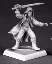 Blackjack Pathfinder Series Assassin Miniature by Reaper Miniatures RPR 60053