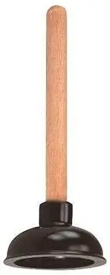 Small Drain Plunger - Perfect Size for Unclogging Slow Sinks, Drains, Tubs an...