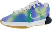 [Nike] Lebron XXI SE New Age of Sport Big Kids' Basketball Shoes (FN4305-900, Multi-Color/Luminous Green/Fuchsia Dream)