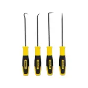Stanley Pick And Hook Set, 4 Pc, Full Hook, Angle Hook, 90° Angle Hook