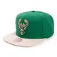 NBA Team 2 Tone 2.0 Snapback NBA 經典平帽沿 公鹿 綠