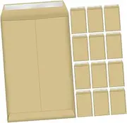 COMNESTBI 25Pcs Thickened Creative Paper Pockets Self Adhesive Envelopes for Postcards Documents for Mailing Storage