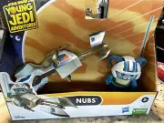 Disney Star Wars Young Jedi Adventures Nubs and Speeder Bike Vehicle Set