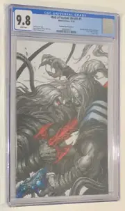 Marvel Web Of Venom Wraith #1 Tyler Kirkham Virgin Cover Grade 9.8 CGC Comic