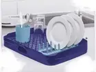 TUPPERWARE NEW EASY DRY MODULAR DRAWER ( DISH CADDY )IN BLUE COLOR